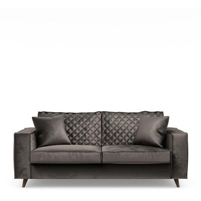 Rivièra Maison 2,5-zits Bank 'Kendall' Velvet, kleur Grimaldi Grey