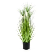 Emerald kunstplant in pot haspan cyperus 75 cm - thumbnail