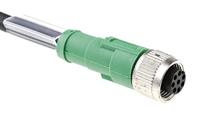 Phoenix Contact 1522600 Sensor/actuator connector, geassembleerd M12 Aantal polen (sensoren): 8 Bus, recht 3.00 m 1 stuk(s) - thumbnail