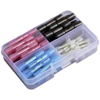 Quadrios 23C495 Stootverbinder 0.3 mm² 4 mm² Wit, Rood, Blauw, Zwart 50 stuk(s)