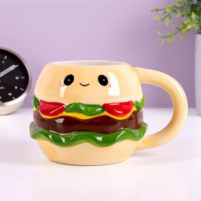 Kawaii hamburger mok Kawaii hamburger mok