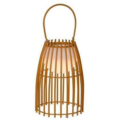 Lucide FJARA Tafellamp 1xGeïntegreerde LED - Bruin