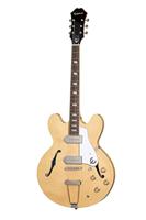 Epiphone Original Collection Casino Natural semi-akoestische gitaar met premium gigbag - thumbnail