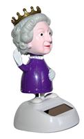 Dansende Koningin Zonnecel Solar Pal Poppetje - thumbnail