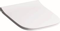 Geberit Smyle Square closetzitting met deksel met softclose sandwichvorm topfix wit 500240011 500.240.01.1 - thumbnail