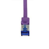 LogiLink C6A109S RJ45 CAT 6A S/FTP 15.00 m Violet 1 stuk(s) - thumbnail