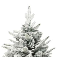 VidaXL Artificial pre-lit kerstboom met ballenset groen 180 cm - thumbnail