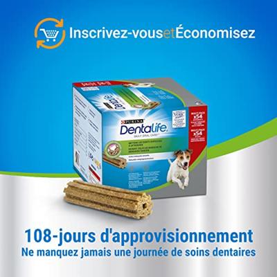 Purina DentaLife Daily Oral Care Mini hondensnacks (maxipack) 10 x 21 sticks