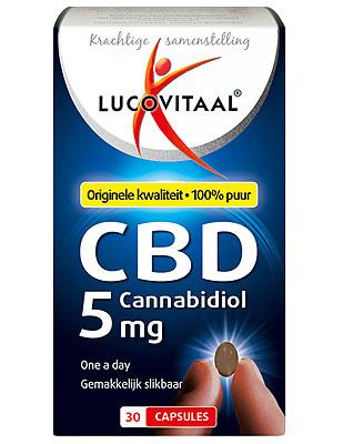 Lucovitaal Cannabidiol CBD 5mg 30 Capsules