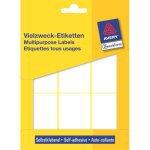 Avery Zweckform 3334 universele etiketten ft 66 x 38 mm (b x h), 174 etiketten, wit - thumbnail