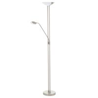 Eglo Staande lamp met leeslampBaya mat chroom - 93874 - thumbnail