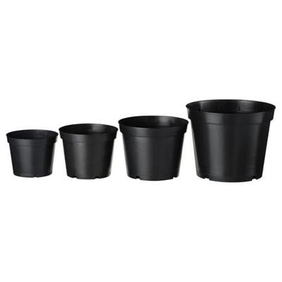 Plantcontainer 3l 4 stuks - Zwart Plantcontainer 3l 4 stuks - Zwart