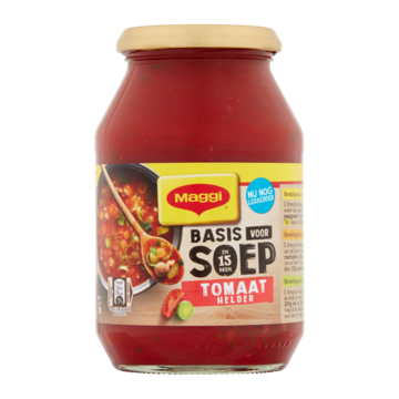 MAGGI Basis voor Soep Tomaat Helder 485 ml bij Jumbo MAGGI Basis voor Soep Tomaat Helder 485 ml bij Jumbo