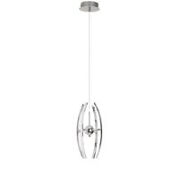 LED Hanglamp 12W Natuurlijk Wit 4000K | Mat Chroom Aluminium Design - thumbnail