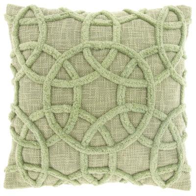 Unique Living kussen everon tea green 45 x 45 cm | 6 stuks