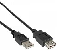 Delock 83401 Verlengkabel USB 2.0 Type-A male > USB 2.0 Type-A female 0,5 m zwart - thumbnail