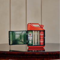 Jerrycan Bacardi Giftset - Rood - Perfect als cadeau - Origineel en Praktisch - Bacardi Giftset - thumbnail