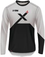 G-FORM longshirt "pro-x4" longarm shirt pro x-4 s white/black - thumbnail