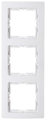 Kopp 308602007 Afdekking Frame 3-voudig HK05 Arctisch-wit 1 stuk(s)