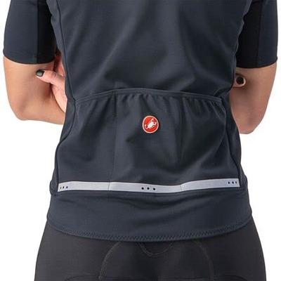 Castelli Gabba RoS 2 fietsjack korte mouw zwart dames M