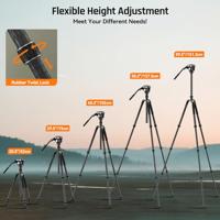 SIRUI Europe Sirui Sportich SP024 + B5X Carbon Tripod 1/4 inch Werkhoogte: 31 - 159 cm Carbon Incl. tas - thumbnail