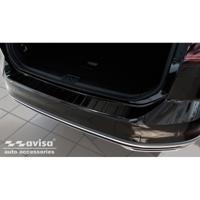 Echt 3D Carbon Bumper beschermer passend voor Volkswagen Passat 3G Variant 2014- 'Ribs' AV249261 - thumbnail