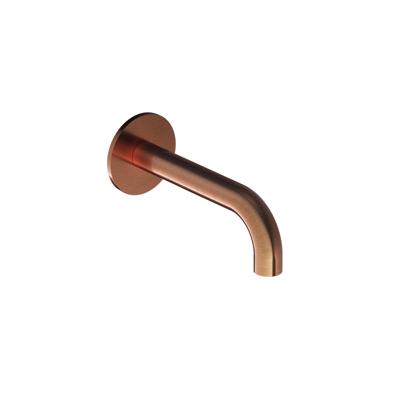 Wastafelkraan Uitloop Hotbath Cobber Rond 15 cm Geborsteld Koper PVD Wastafelkraan Uitloop Hotbath Cobber Rond 15 cm Geborsteld Koper PVD