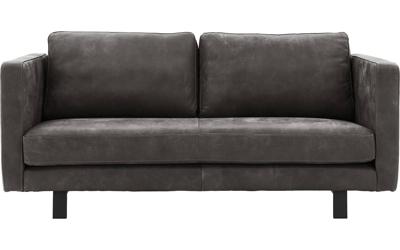 Goossens Excellent Bank Nuance donkerbruin, leer, 3-zits, urban industrieel Goossens Excellent Bank Nuance donkerbruin, leer, 3-zits, urban industrieel