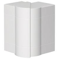 Hager BR651303H9016 Buitenhoek Buitenhoek (b x h x d) 130 x 100 x 68 mm Wit 1 stuk(s) - thumbnail