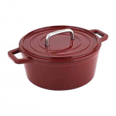 CS-Kochsysteme® Alpen Gietijzeren Braadpan 24 cm Rood CS-Kochsysteme® Alpen Gietijzeren Braadpan 24 cm Rood