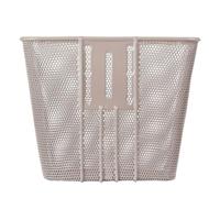 Basil Fietsmand bilbao met vaste montage 26 x 22 x 27 cm - nude metallic - thumbnail