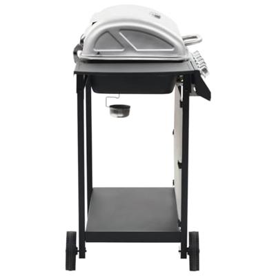 Gasbarbecue met 6 kookzones roestvrij staal zilverkleurig Gasbarbecue met 6 kookzones roestvrij staal zilverkleurig