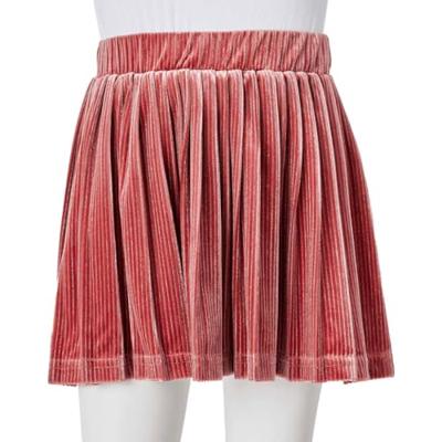 Kinderrokje geplooid 128 middelroze Kinderrokje geplooid 128 middelroze
