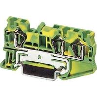 Phoenix Contact 3031416 Doorgangsserieklem 6.2 mm Spanveer Groen, Geel 50 stuk(s) - thumbnail