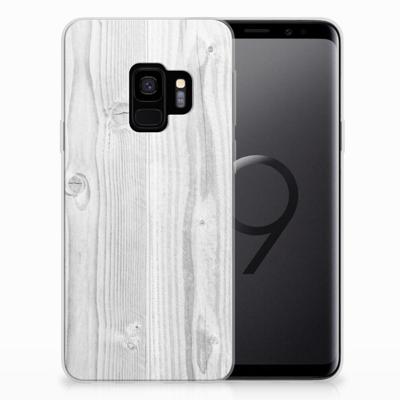 Samsung Galaxy S9 | Bumper Hoesje | White Wood Samsung Galaxy S9 | Bumper Hoesje | White Wood