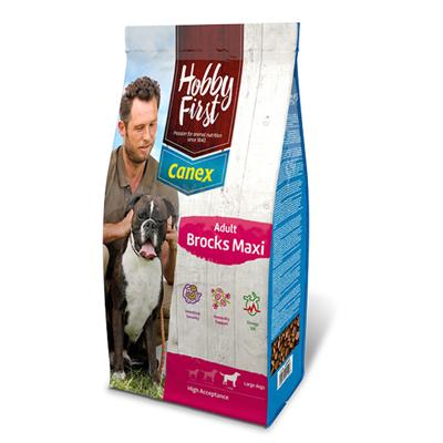 HobbyFirst Canex Adult Brocks Maxi hondenvoer 2 x 12 kg HobbyFirst Canex Adult Brocks Maxi hondenvoer 2 x 12 kg