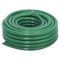 VidaXL Tuinslang met koppelingsset 0,75'' 10 m pvc groen - thumbnail