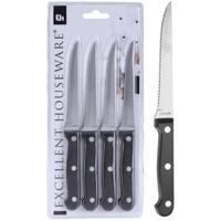 Excellent Houseware Steakmessenset 4-delig op blisterkaart - thumbnail