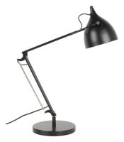 Zuiver Verstelbare Tafellamp 'Reader' kleur Zwart - thumbnail