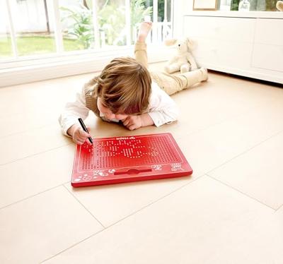 Grote magnetische tablet HAPE rood