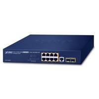 Planet GS-4210-8P2S netwerk-switch Managed Gigabit Ethernet (10/100/1000) Zwart 1U Power over Ethernet (PoE) - thumbnail