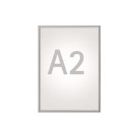 MAUL clicklijst standaard, lijst 25mm A2, zilverkleurig posterframe - thumbnail