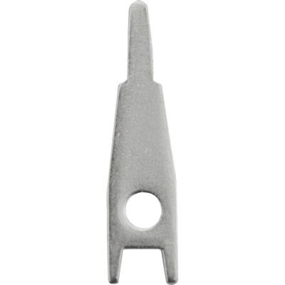 Vogt Verbindungstechnik 1002k.61 Soldeerpin Contactoppervlakte Verzilverd 100 stuk(s) (l x b) 10 mm x 2.4 mm