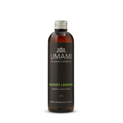 Umami Exclusive Cosmetics Woody Lemons Home Fragrance Refill Bergamot & Ceder 250ml