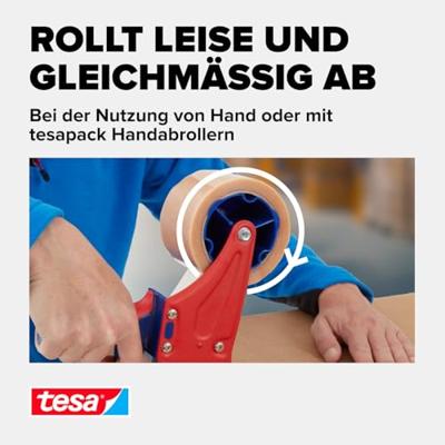 tesa EXTREME 58644-00000-00 Pakband tesapack Transparant (l x b) 50 m x 50 mm 1 stuk(s)