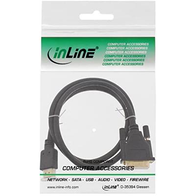InLine 0.5m HDMI-DVI M/M