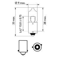 Philips Automotive 24720930 Halogeenlamp Standard H6W 6 W 12 V - thumbnail