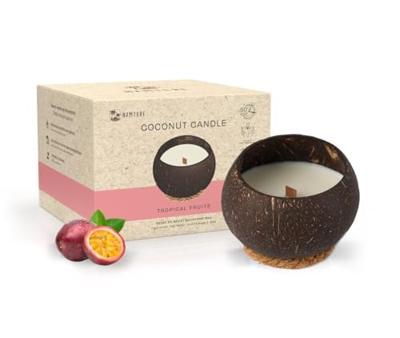 Namture Kokosnoot kaars - tropical fruit - 300g