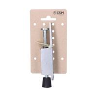 Deurstop EDM 85058 Zilverkleurig Staal 120 mm - thumbnail