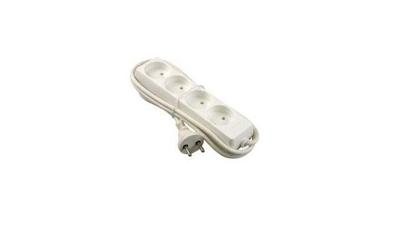 VB 41120 tafelcontactdoos 4-voudig z-ra 2x1mm